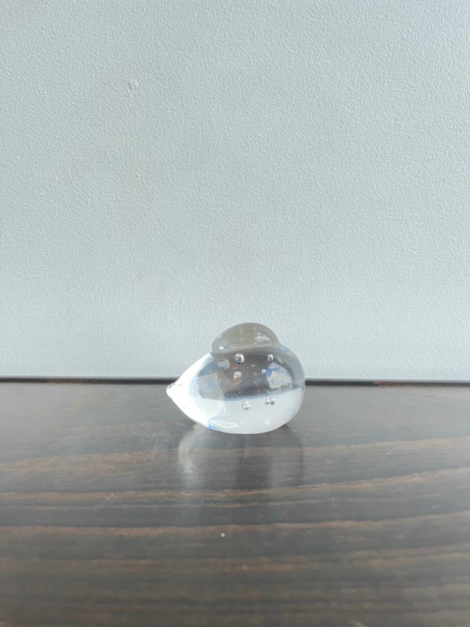 Set italiano di sculture di animali in Cristal in vendita 1