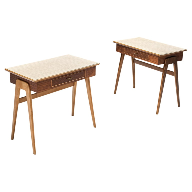 Italian Set of Elegant Writing Desks For Sale at 1stDibs