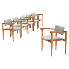 Chaises de salle à manger velours