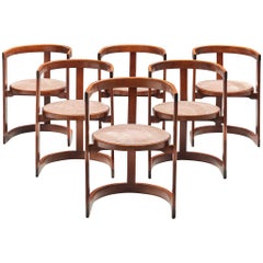 Italian Set of Six Dining Chairs