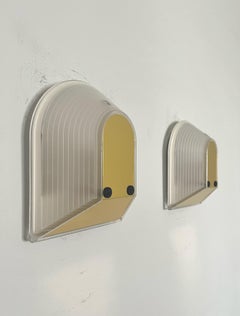 Set di tre applique "Tesi" di Roberto Fiorato per Prisma, anni Ottanta