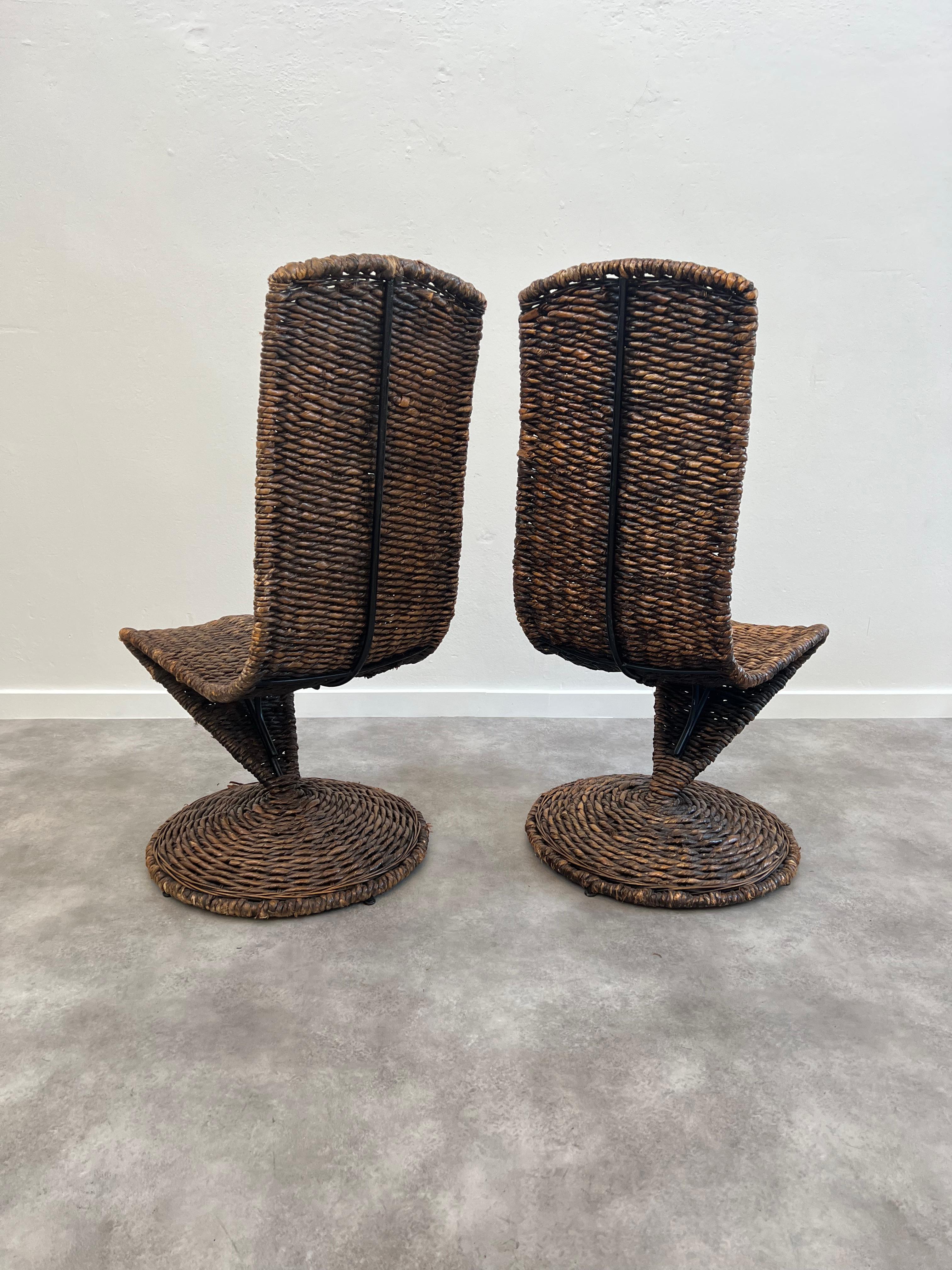 Italian Set of Two Marzio Cecchi S Model Chairs For Sale 4
