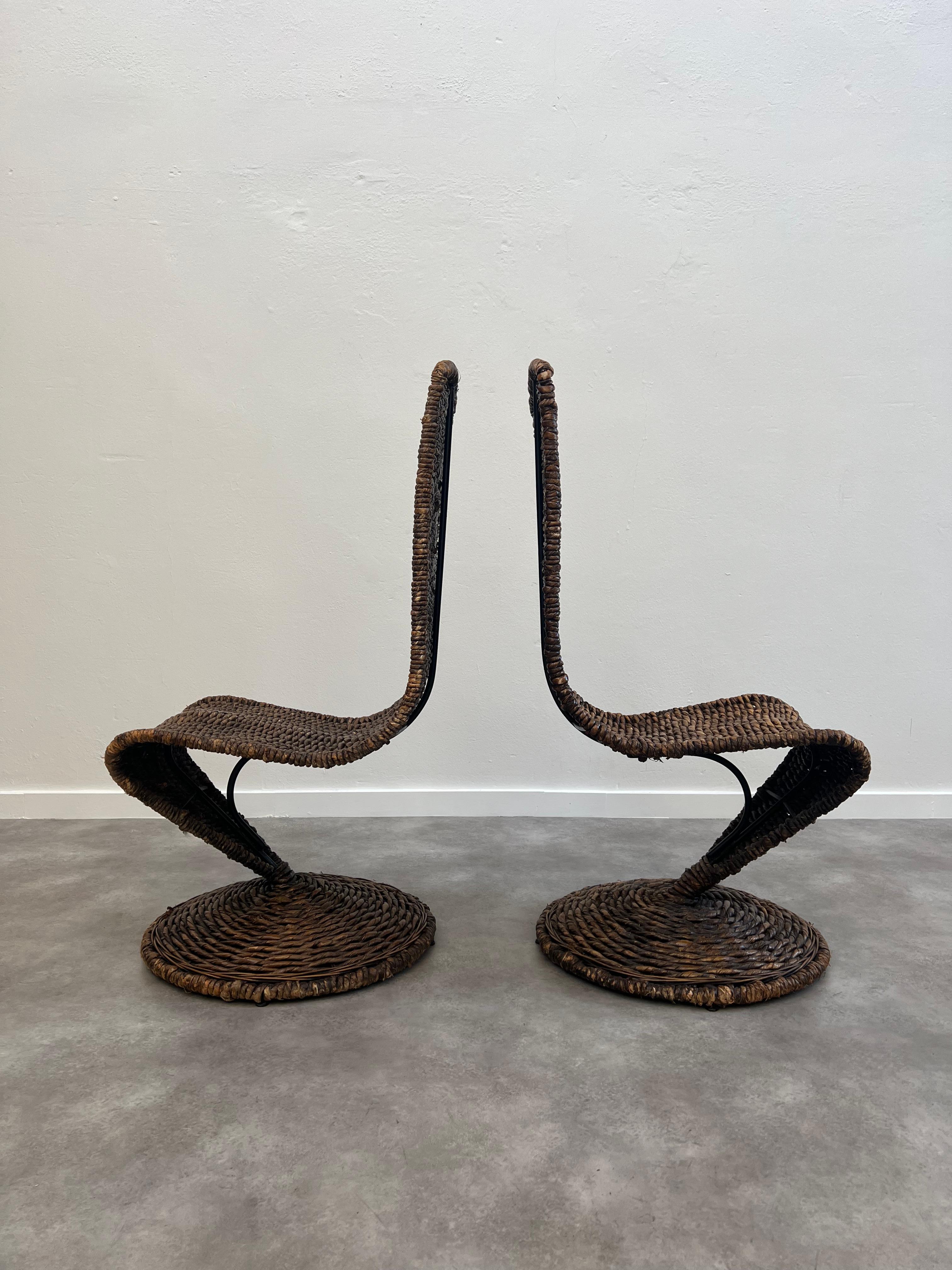 Italian Set of Two Marzio Cecchi S Model Chairs For Sale 1