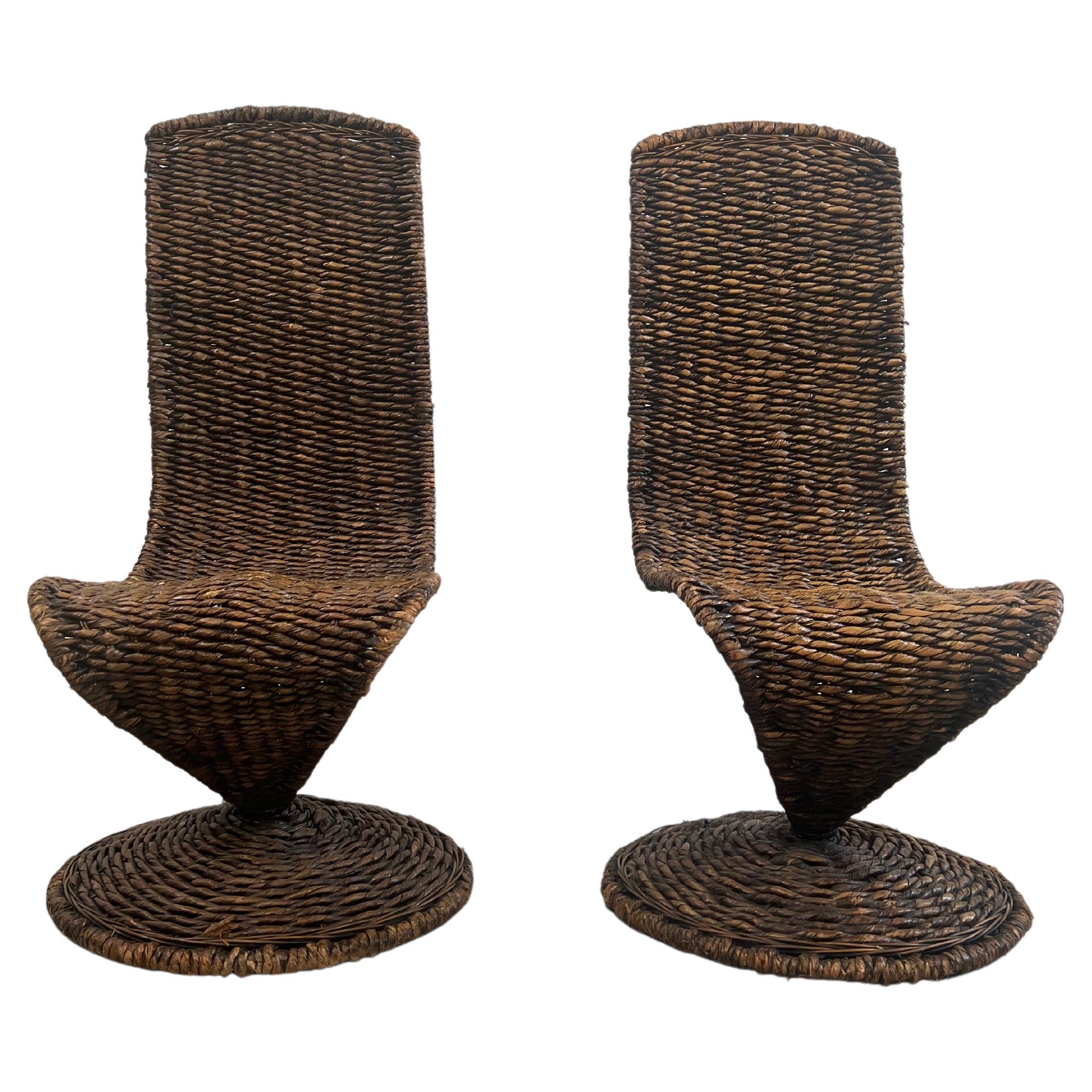 Italian Set of Two Marzio Cecchi S Model Chairs