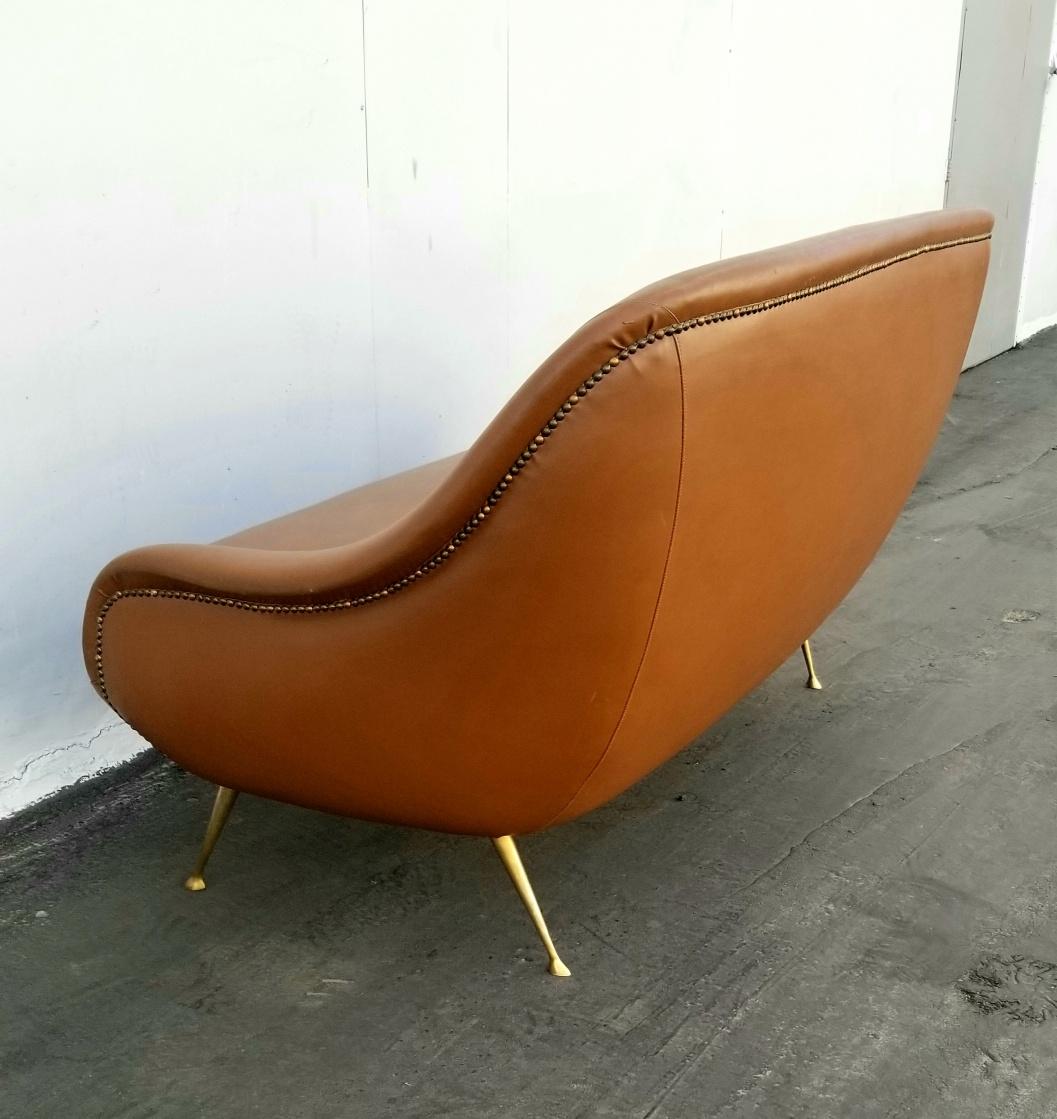 Mid-20th Century Italian Settee by Isa Bergamo For Sale