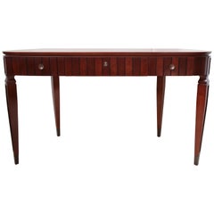 Italian Shaped Walnut Desk