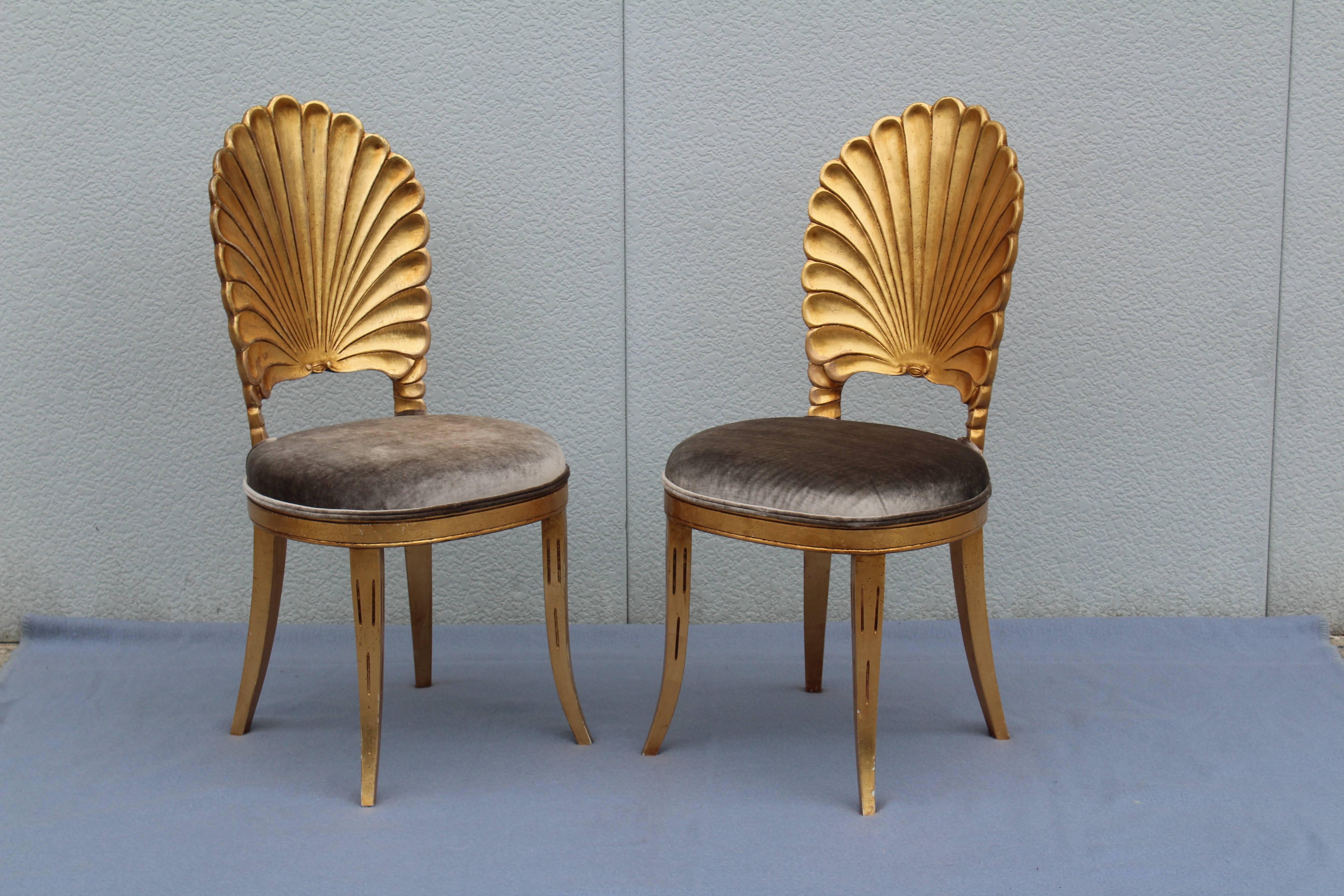 gold back chairs