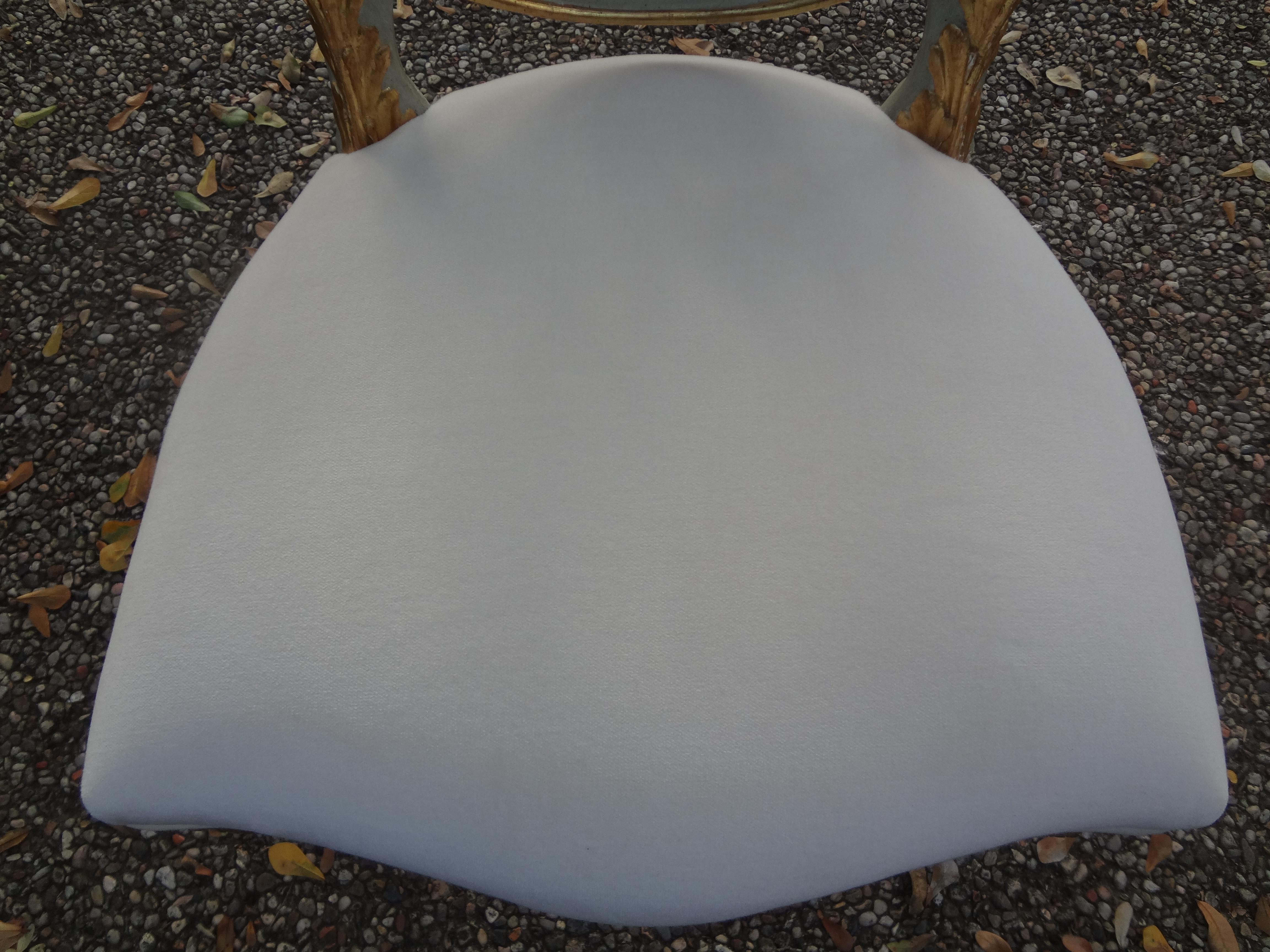 Italian Shield Back Plume Chair 7