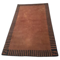 Italian Short Pile Fendi Carpet, 80s