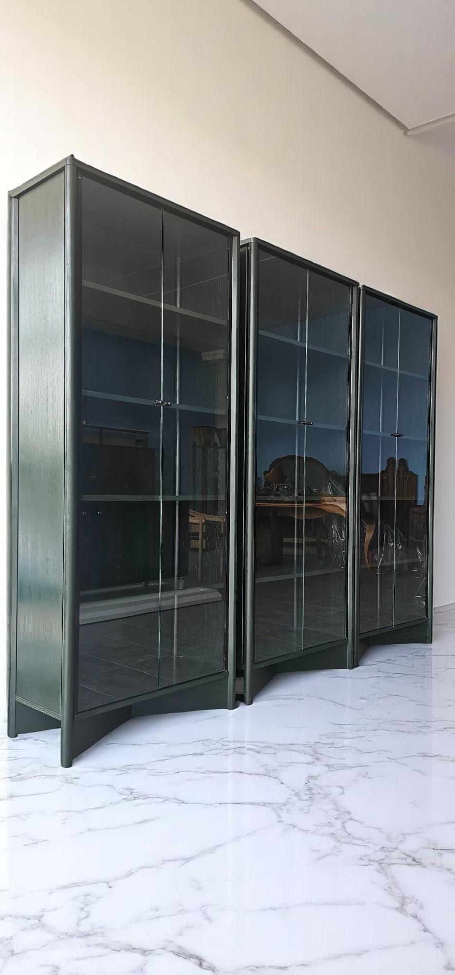 Modern Italian Showcase Sideboards designed by Piero de Martini for Cassina For Sale