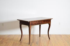 Italian, Sicily, Louis XV Period Rosewood & Brass Writing Table, mid 18th cen.
