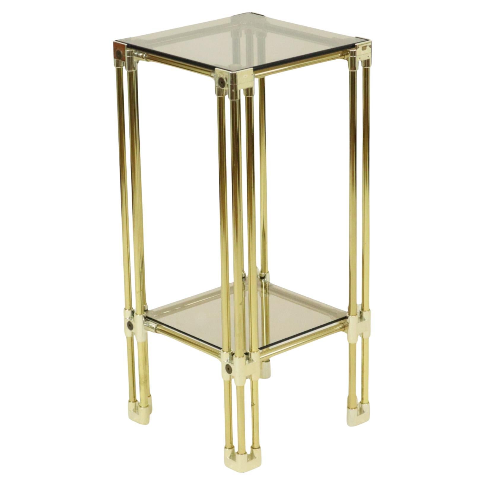 Tavolino italiano Tavolino per piante Design/One anni '70 Hollywood Regency in vendita