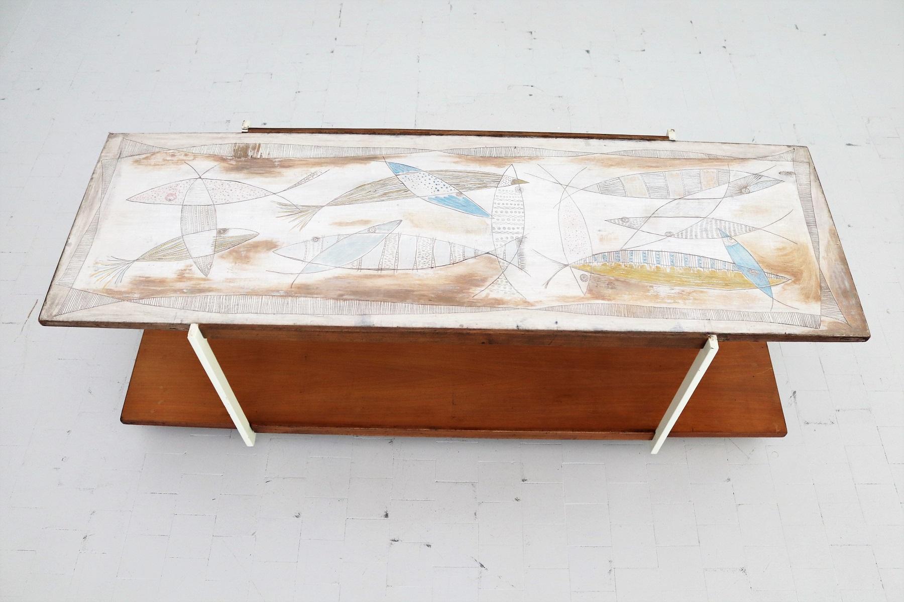 Italian Sideboard by Edoardo Detti, 1950s 11