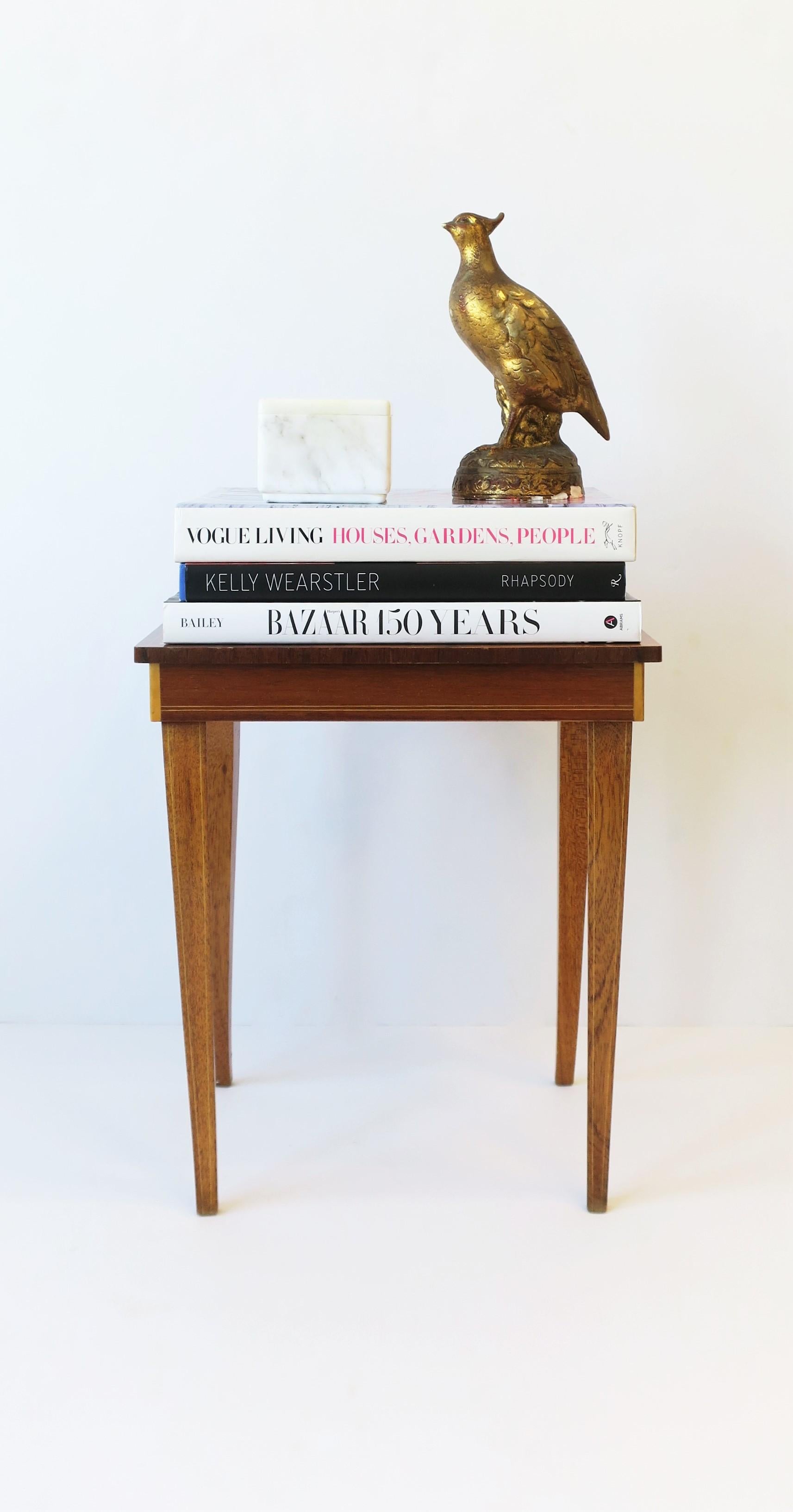 20th Century Italian Side or End Table with Storage and Music Box in the Rococo Style