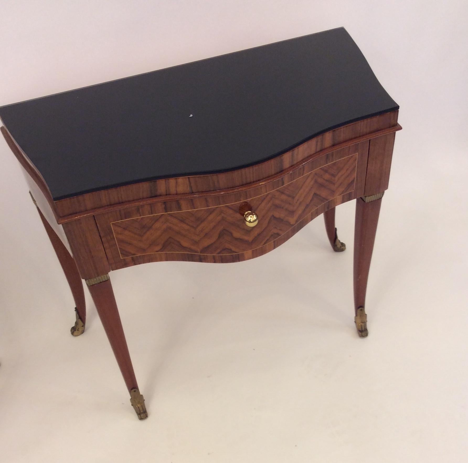 Mid-20th Century Italian Side Tables/Nightstands, 1940s
