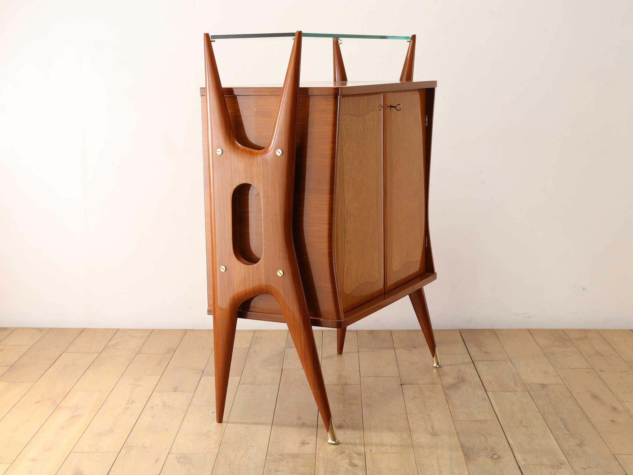 Mid-Century Modern Italian Sideboard 1950's For Sale
