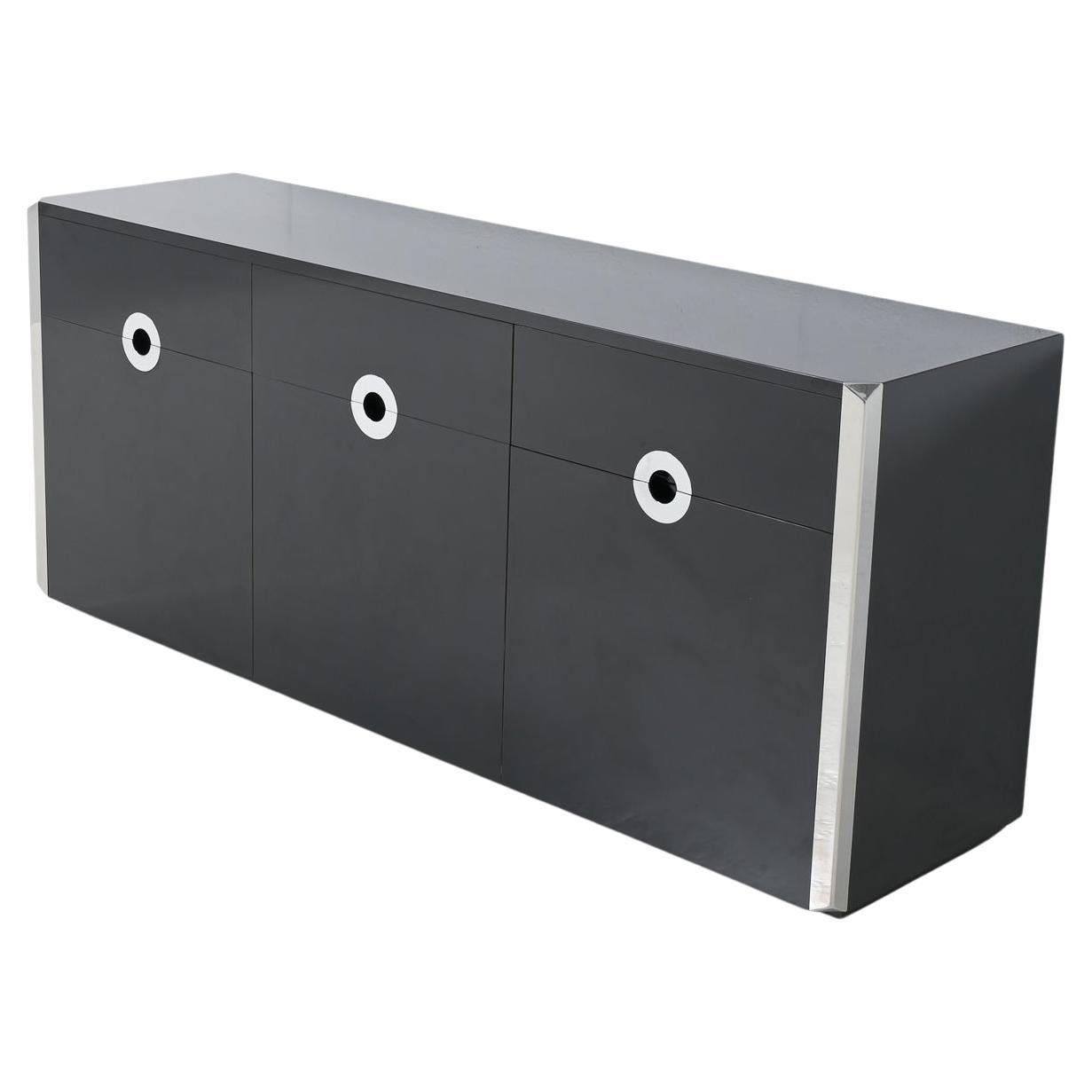 Italian Sideboard Alveo by Willy Rizzo for Mario Sabot For Sale