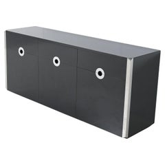 Retro Italian Sideboard Alveo by Willy Rizzo for Mario Sabot