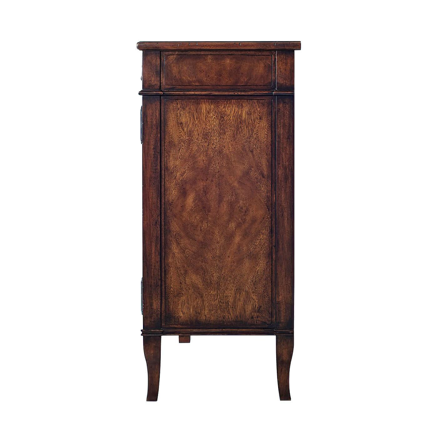Neoclassical Italian Sideboard Buffet Cabinet For Sale