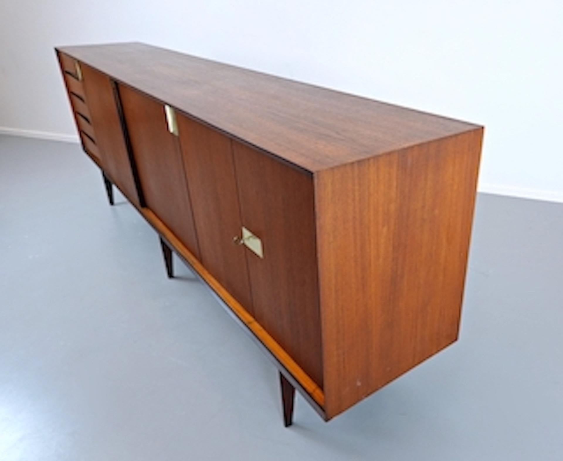 Italian Mid-Century Modern Sideboard by Vittorio Dassi, 1950s 8