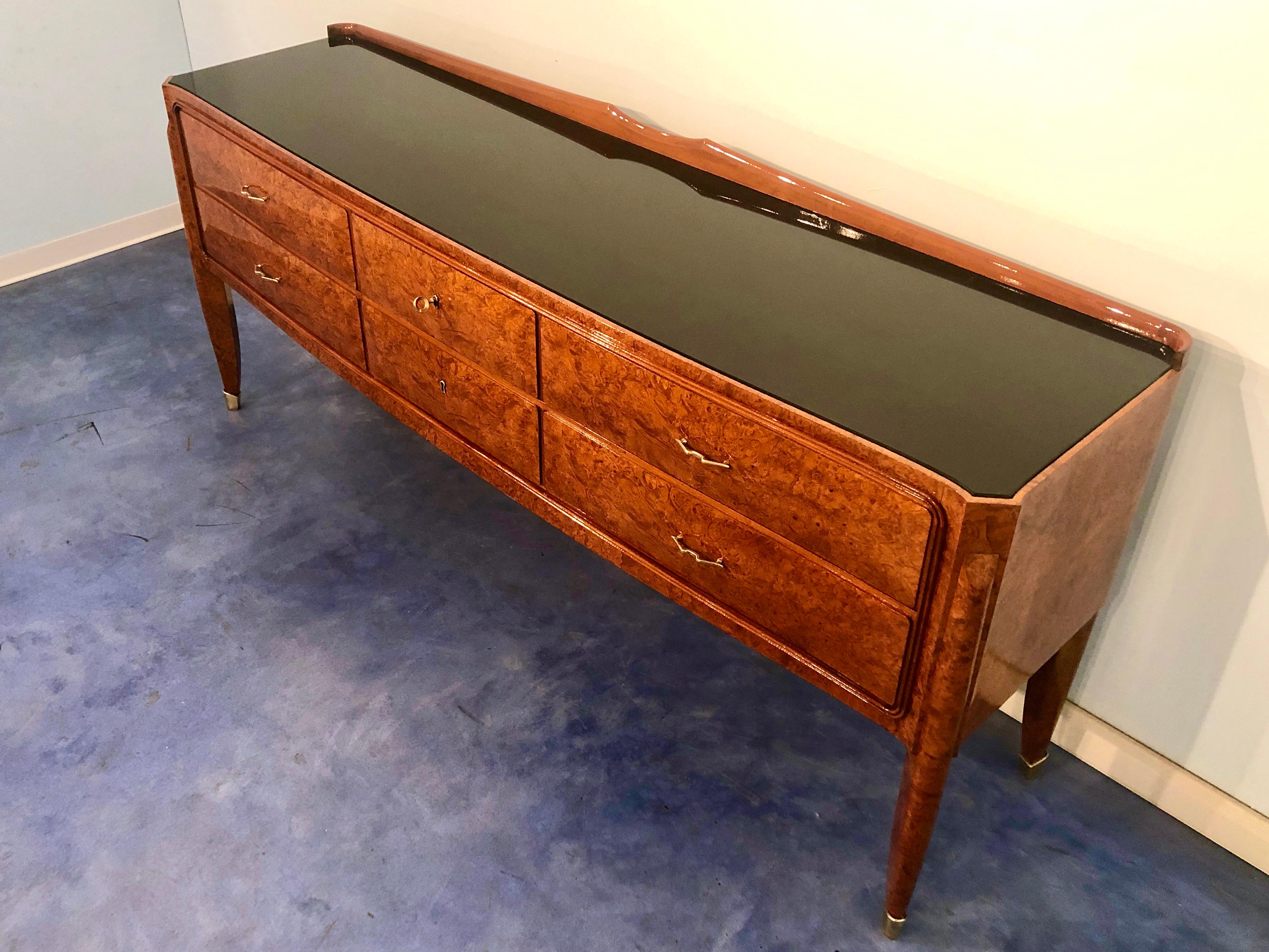 Mid-20th Century Italian Sideboard Commode attributed Paolo Buffa, 1950s