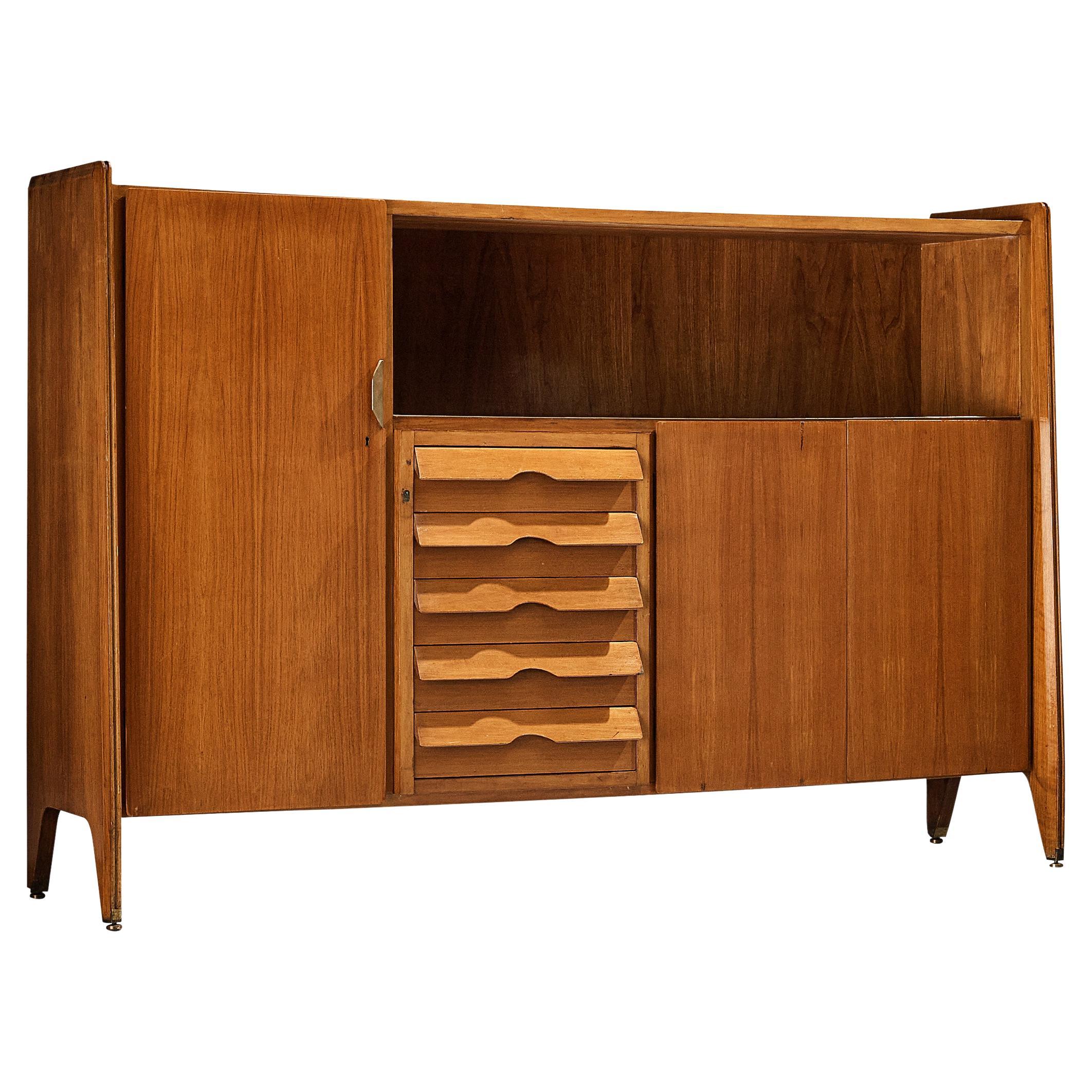 Liberty Italian Carved and GiltMetal Mounted Sideboard For