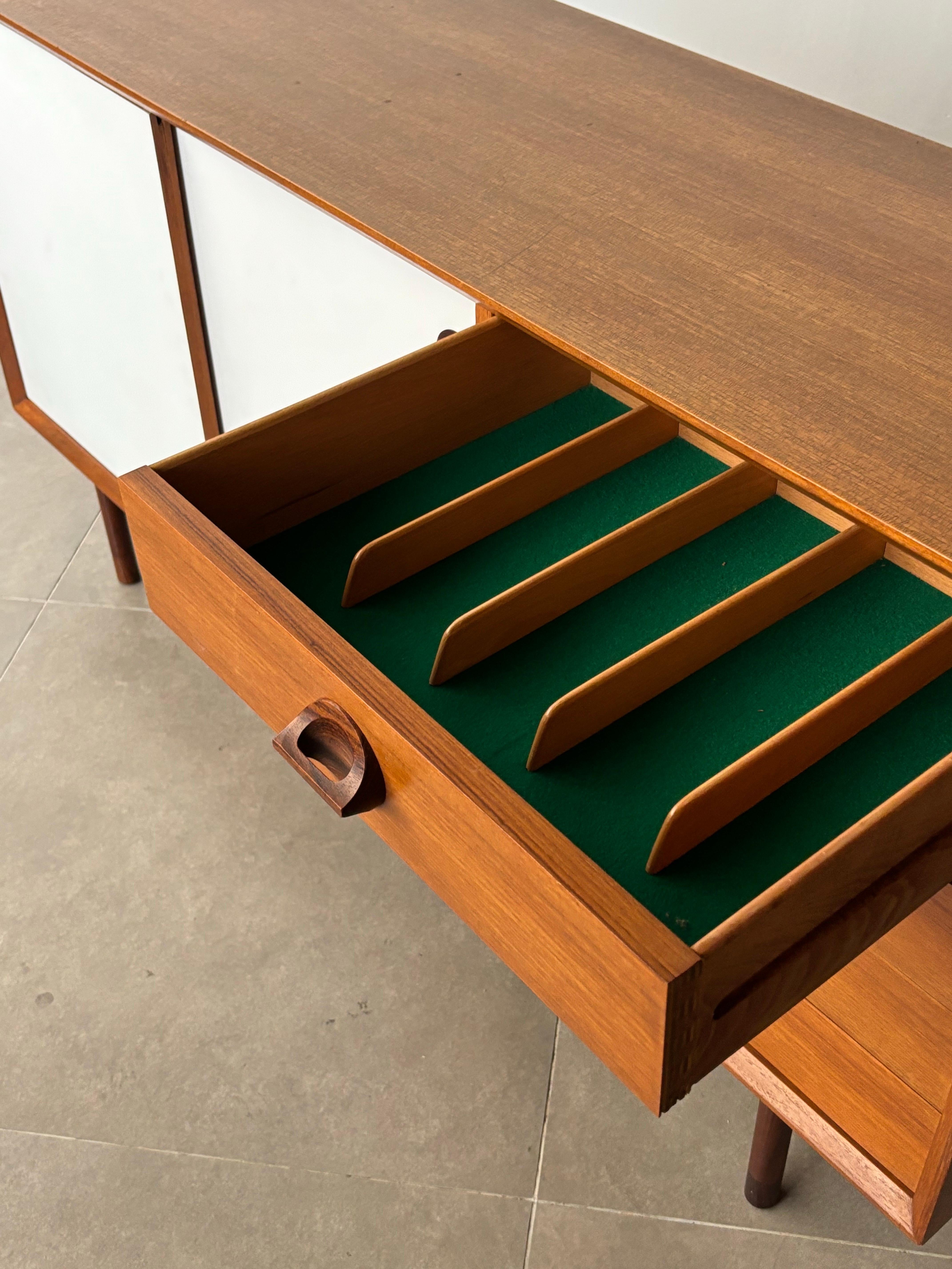 Italian sideboard “Monika” by George Coslin for Faram, designed in the 1960s For Sale 11