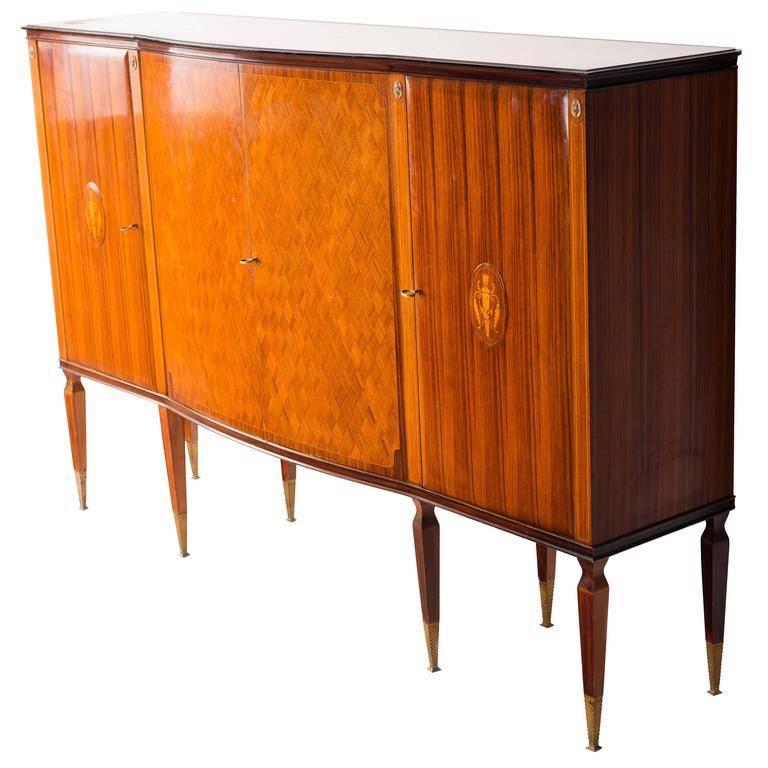 Italienisches Sideboard im Stil von Paolo Buffa, 1950er Jahre