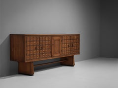 Italian Sideboard with Architectural and Decorative Elements