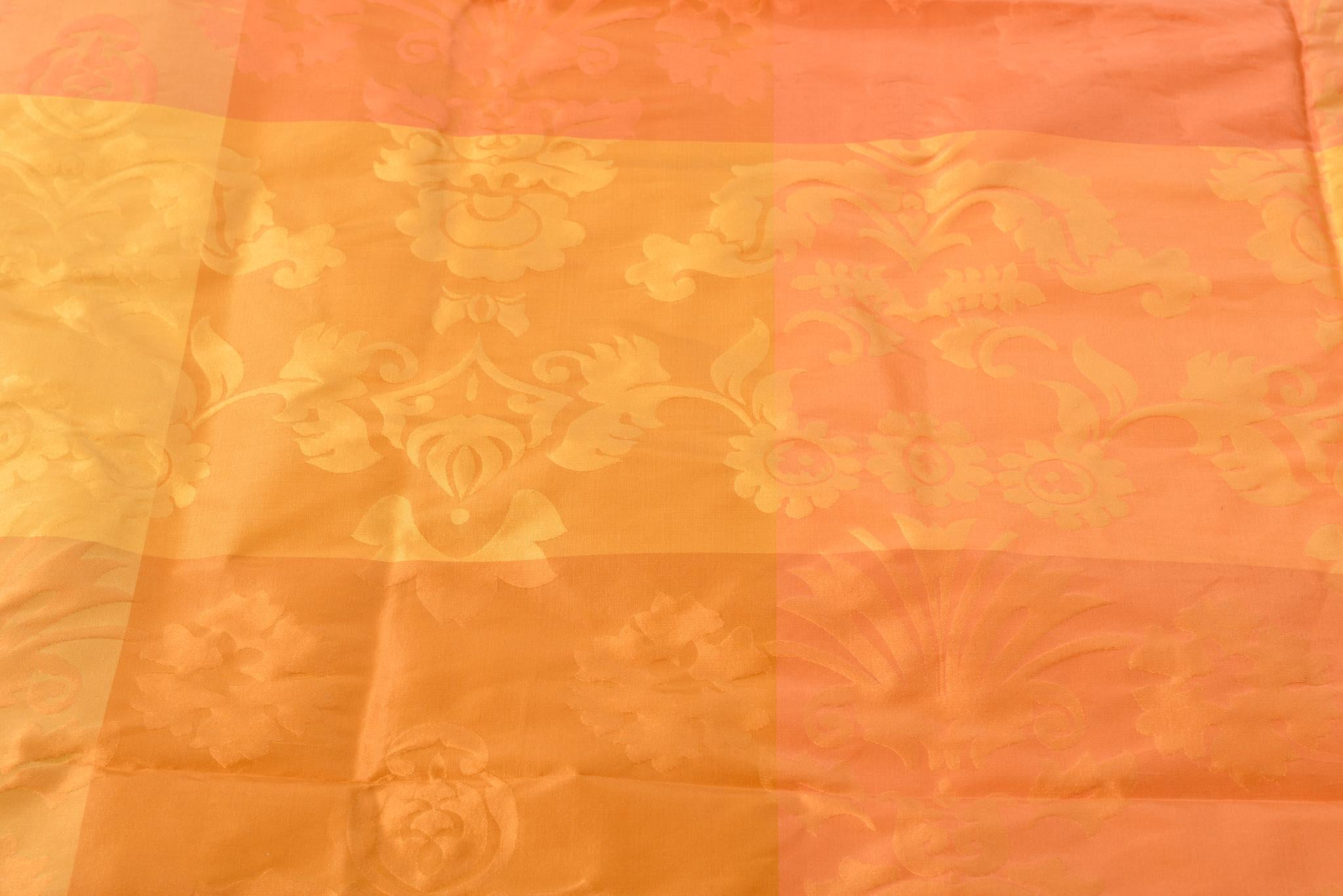 Italian Silk Textile  Fabric with Scottish Design for Curtains For Sale 5