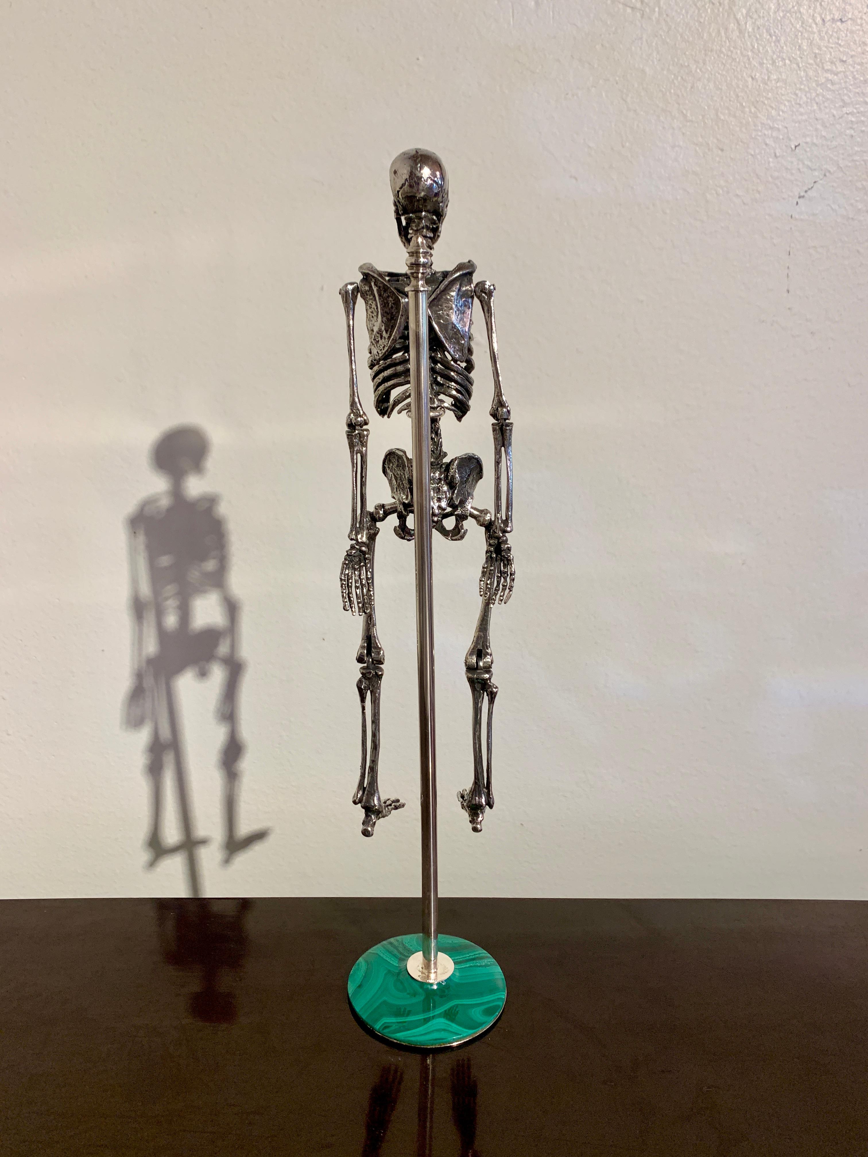 silver skeleton