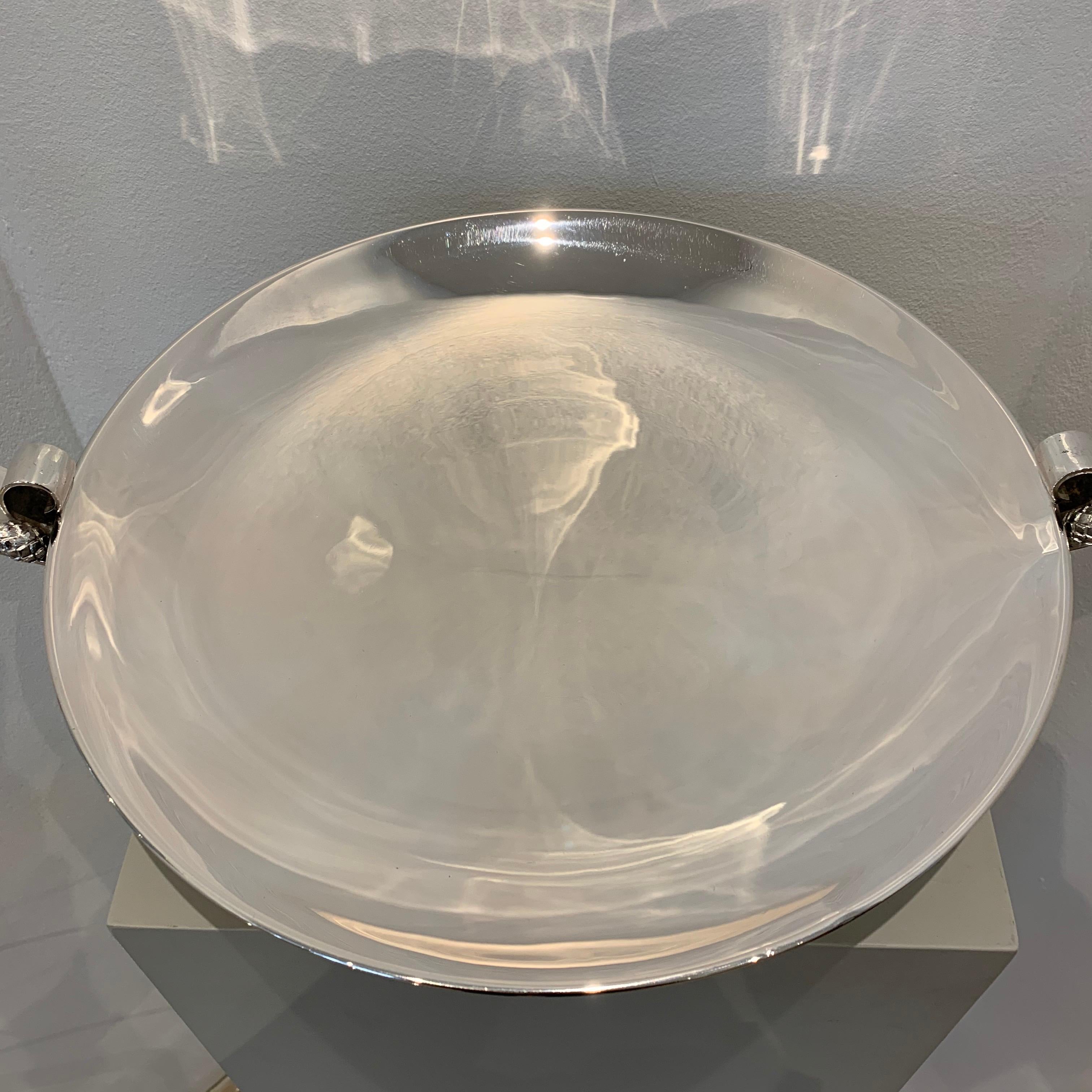 Italian Silver Bowl, 1930s In Good Condition In Brussels, BE