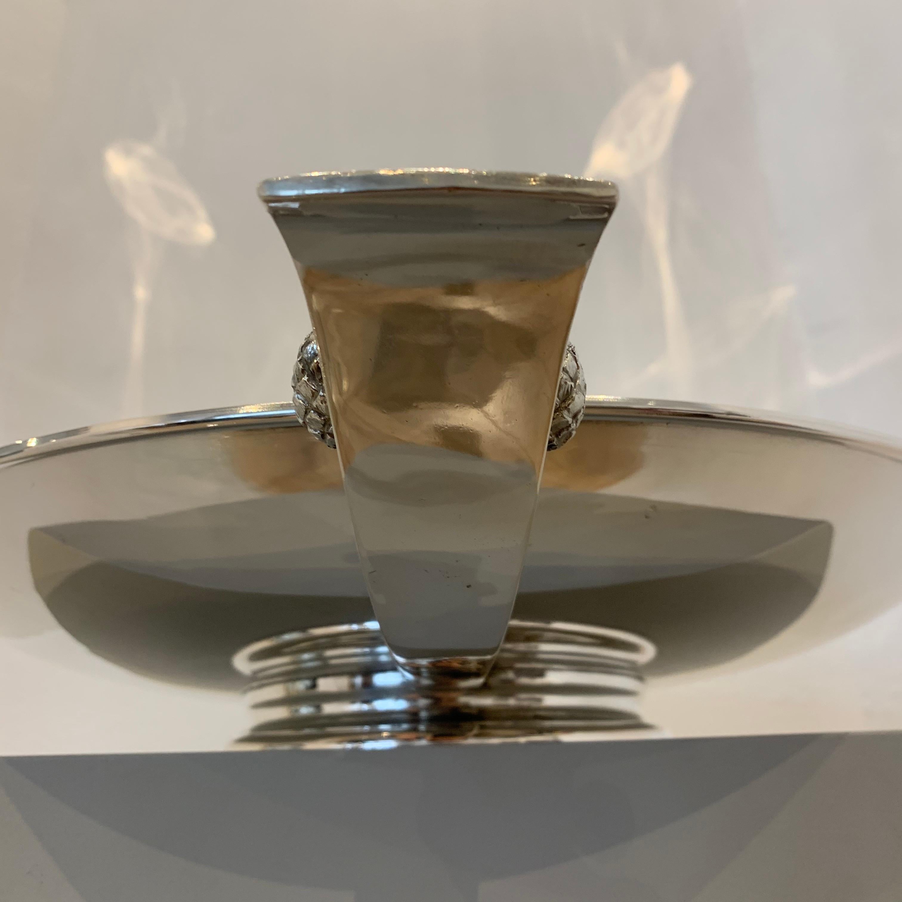 Italian Silver Bowl, 1930s 2