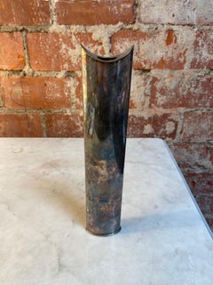 Italian Silver Candle Holder, 1950s