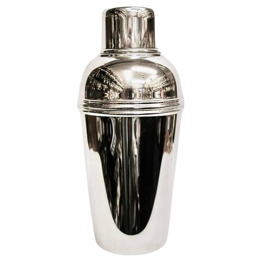 Italian Silver Cocktail Shaker Dated Circa 1970