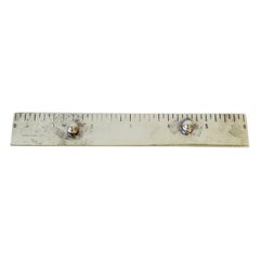 Italian Silver Desk Ruler