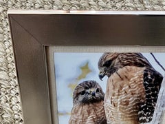 Italian Silver Engine Turned Frame