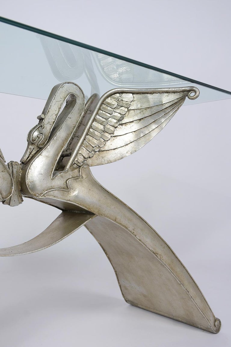 Italian Sculpture Console Table at 1stDibs