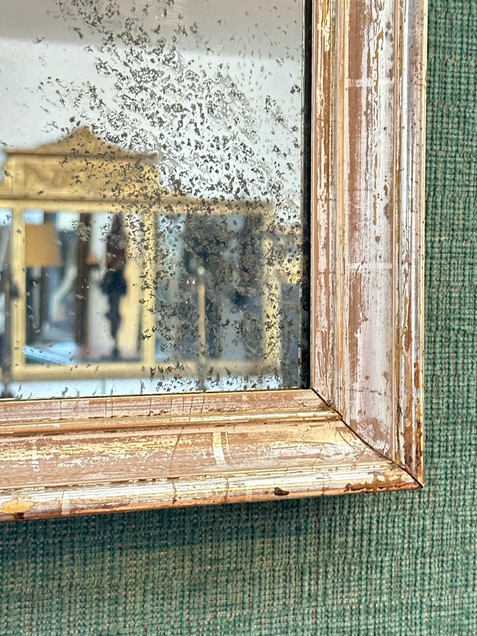 Italian silver giltwood mirrors - Circa 1860 For Sale 1
