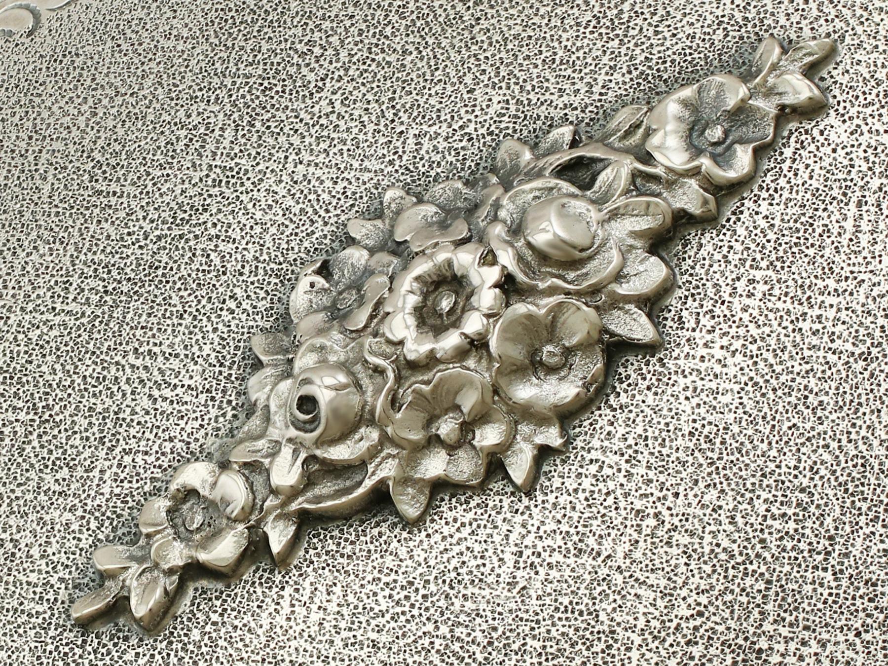 Italian Silver Jewelry Casket 6