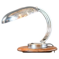 Italian Silver Lamp Circa 1970s