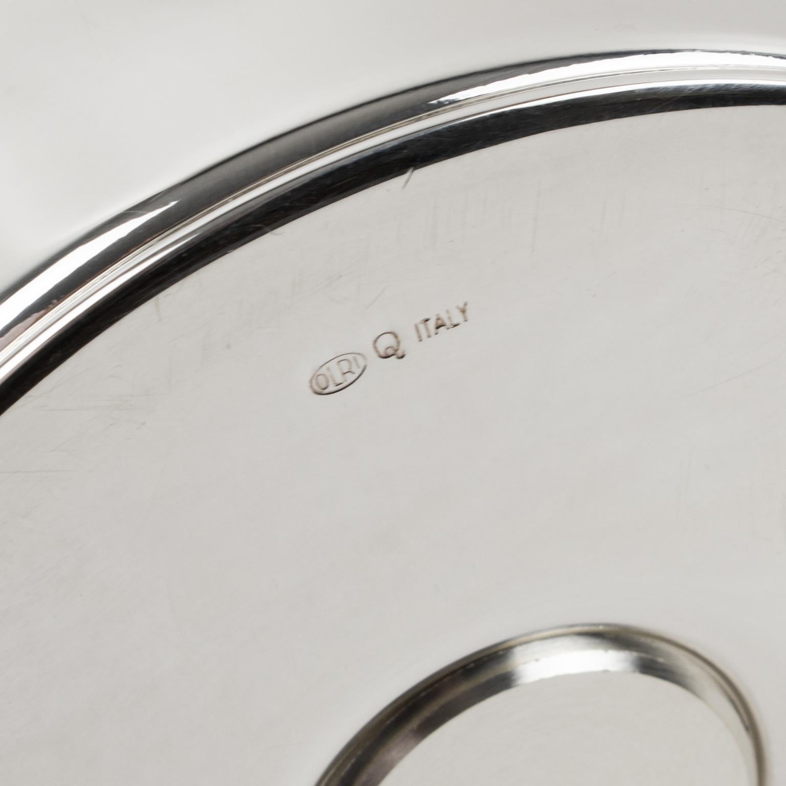 Italienische Silber Platte Thermos isoliert Dekanter Kaffee Krug im Zustand „Hervorragend“ im Angebot in Atlanta, GA
