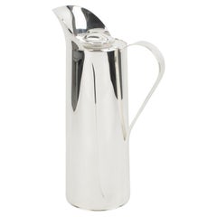 Italian Silver Plate Thermos Insulated Decanter Coffee Jug