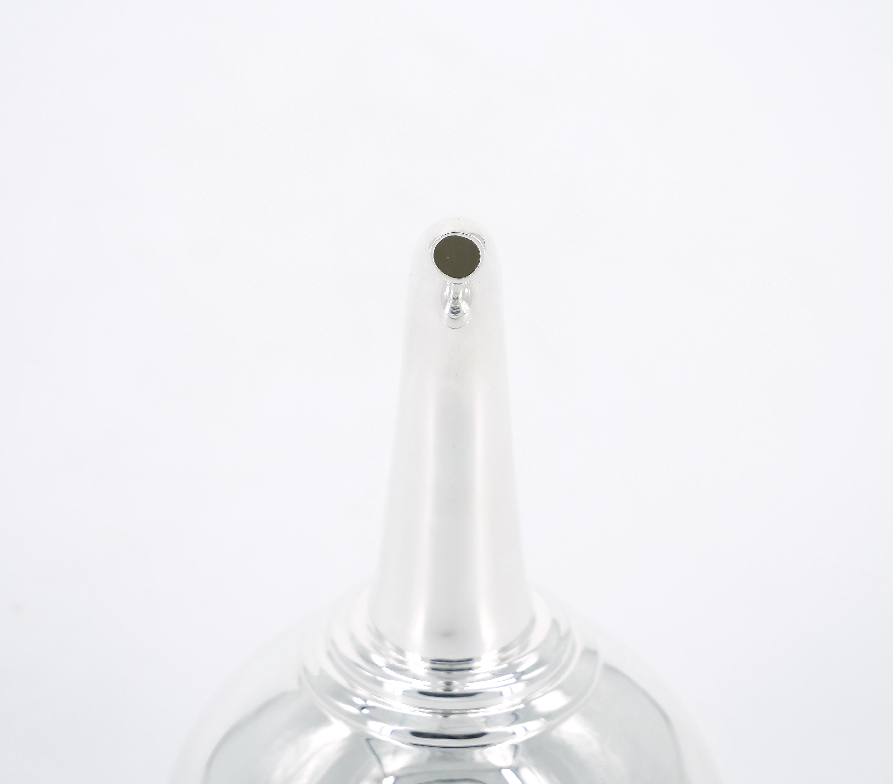 Italian Silver Plated Barware / Tableware Wine Pourer For Sale 2