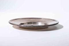 Italian Silver-Plated Serving Dish / Coaster by Broggi Milano. 1950s