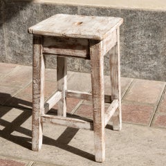 Italian Simple Wooden Stool