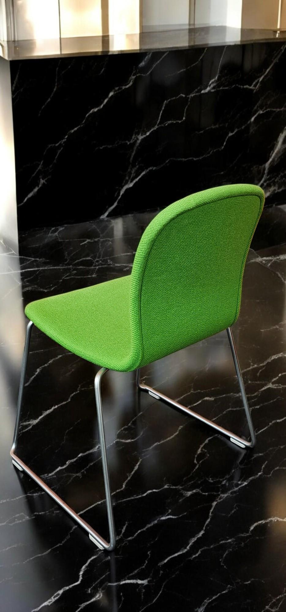 Italian Six Chairs Tate Soft designed by Jasper Morrison for Cappellini, 2010 4