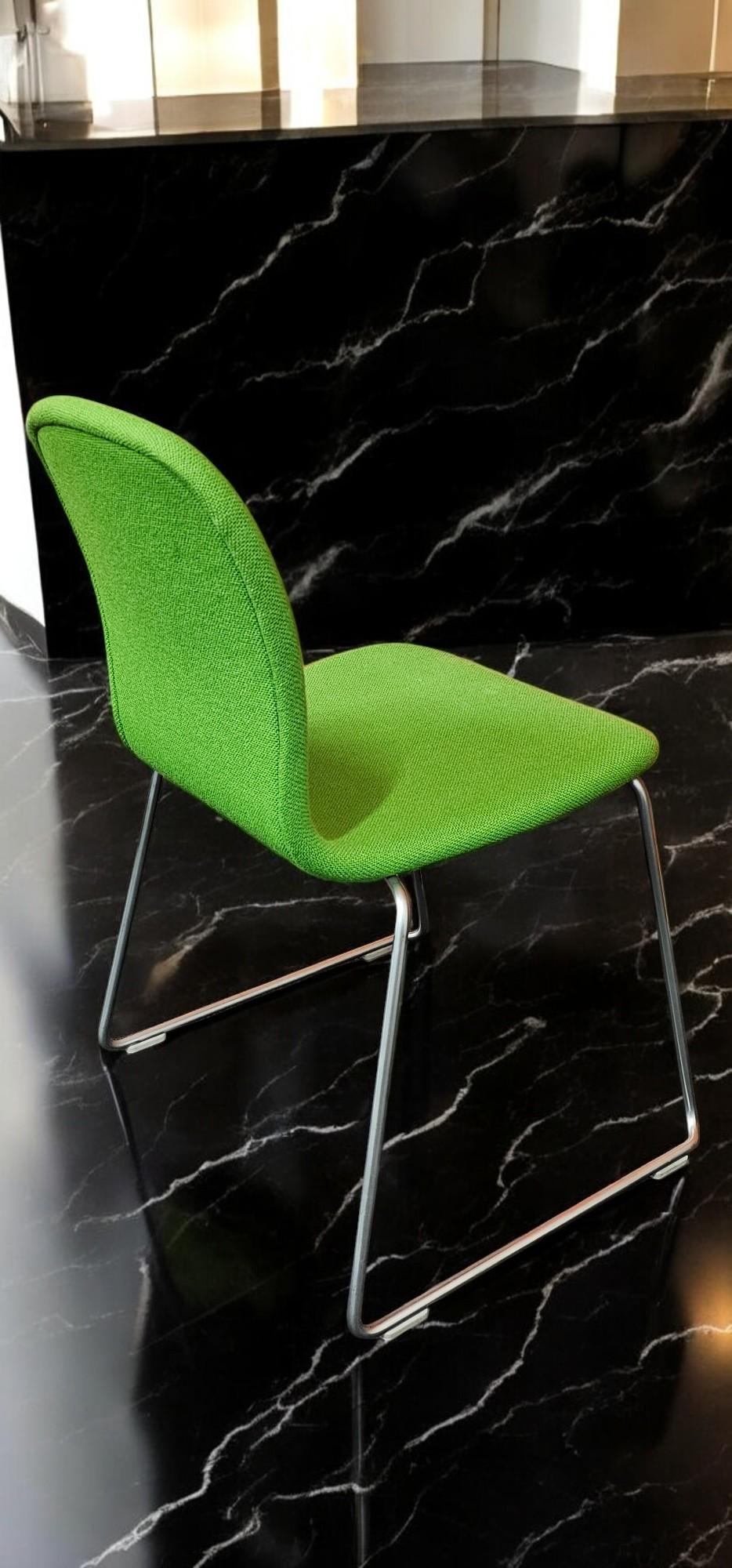 Italian Six Chairs Tate Soft designed by Jasper Morrison for Cappellini, 2010 5