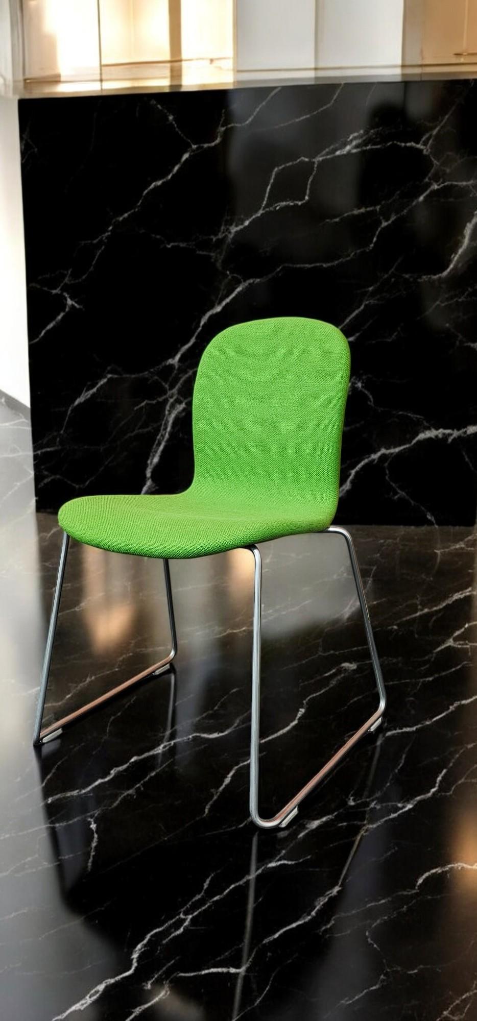 Italian Six Chairs Tate Soft designed by Jasper Morrison for Cappellini, 2010 8
