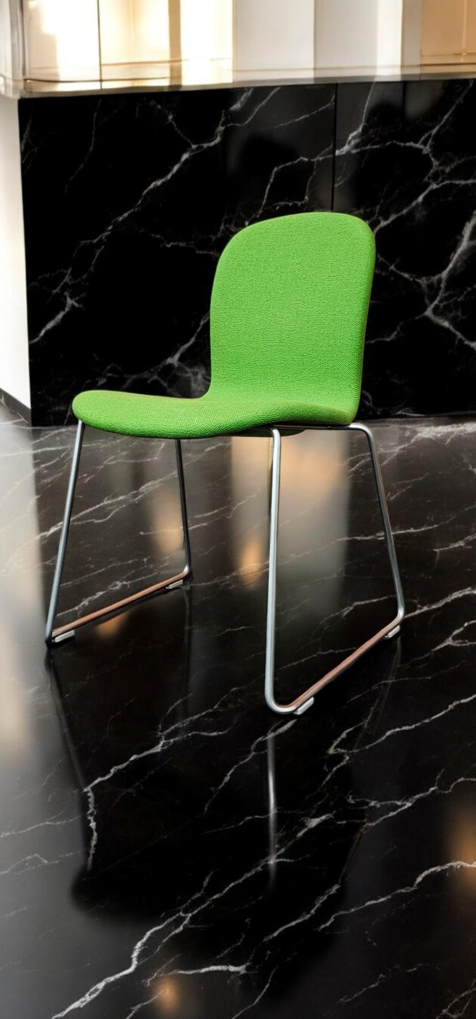 Italian Six Chairs Tate Soft designed by Jasper Morrison for Cappellini, 2010 9